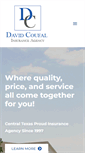 Mobile Screenshot of davidcoufalinsurance.com